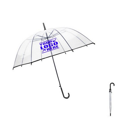 47" Arc Clear Umbrella