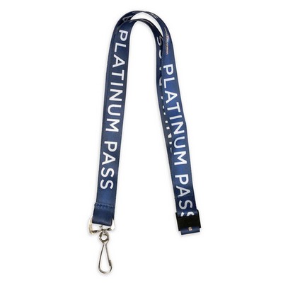 3/4" Poly Lanyard with Digital Sublimation Imprint