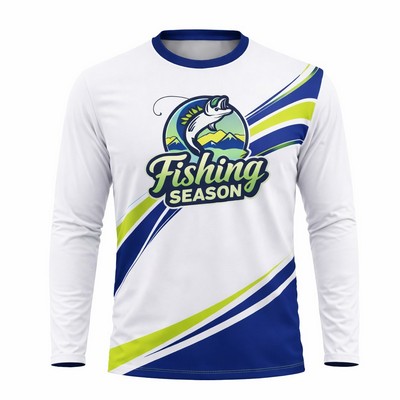 Unisex Sublimated Solar Protect Long Sleeve T-Shirt 180GSM