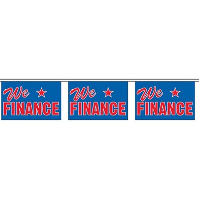 30' Bannerette Strings Pennant (We Finance)