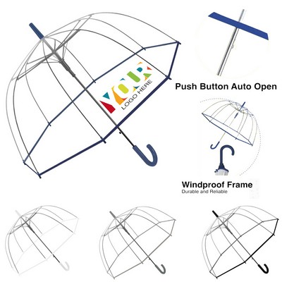 Clear Dome Rain Umbrella