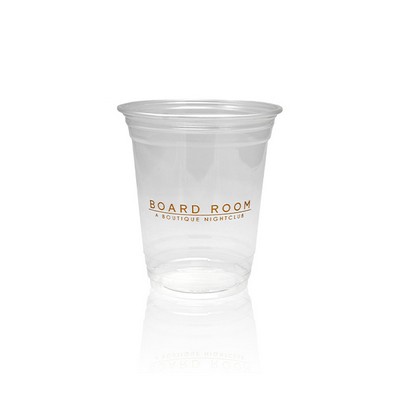 12 oz. Soft Sided Plastic Cup with Automated Silkscreen Imprint