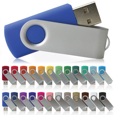 High Speed USB 2.0 Swivel Twister Flash Drive (32MB WebKey)