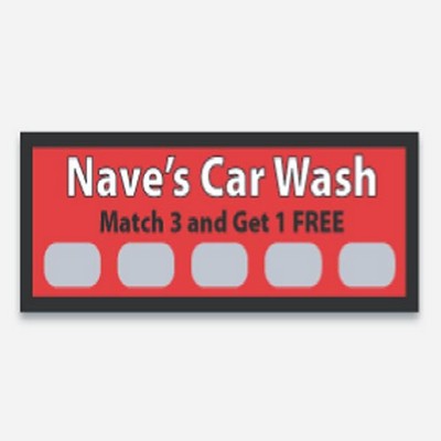 Scratch & Win Magnets (4"x1.75")