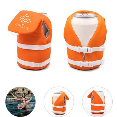 Life Jacket Can Cooler
