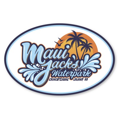 Oval Magnet 3-3/4 x 5-3/4