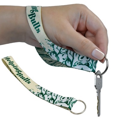 3/4" Wrist Lanyards Full Color Dye Sublimation