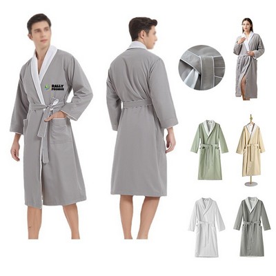Luxury Double-Layer Ultra-Soft Plush Hotel Robe