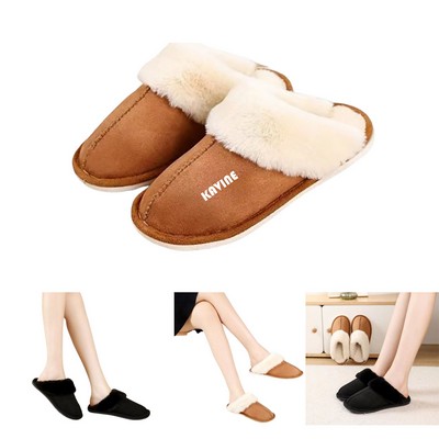 Winter Fur Fluffy Slippers
