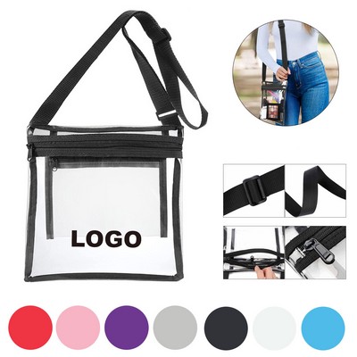 Clear Stadium Approved Crossbody Bag