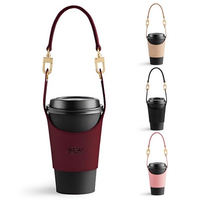 PU Coffee Cup Sleeve Carrier Holder