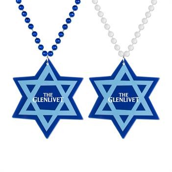 Star of David Medallion Beads