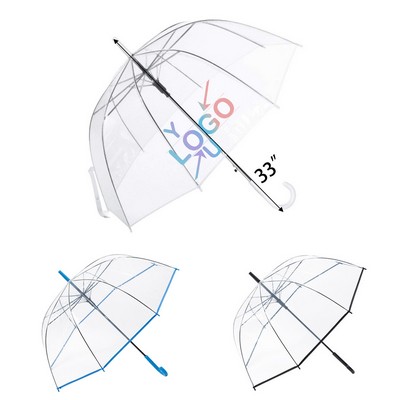 Transparent Dome Umbrella