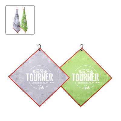 Microfiber Golf Towel w/ Metal Carabiner