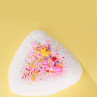 Custom PU Rice Ball Stress Release Squishy Toys