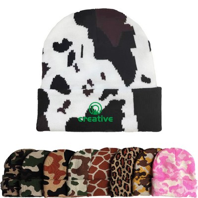 Camouflage Beanie Cap