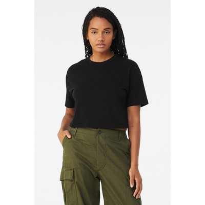 BELLA+CANVAS® Women's Jersey Crop Tee