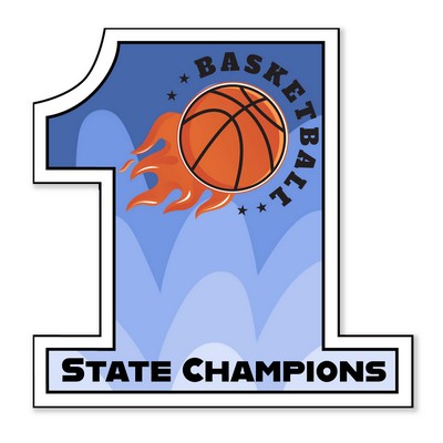 Number One Shaped NoteKeeper™ Magnet 20 Mil