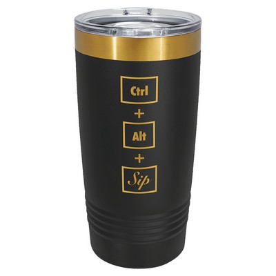 Polar Camel 20 oz. ION Plated Ringneck Tumbler