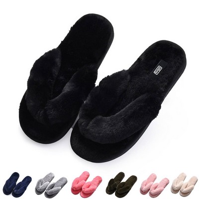 Plush Non Slip Breathable Flip Flops