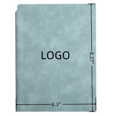 A5 PU Leather Ruled Journal Notebook