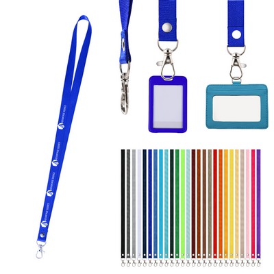 1/2" Dye-Sublimation Lanyards