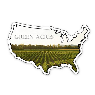 USA Shaped NoteKeeper™ Magnet 20 Mil