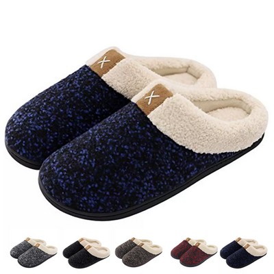 Wool-Like House Slippers